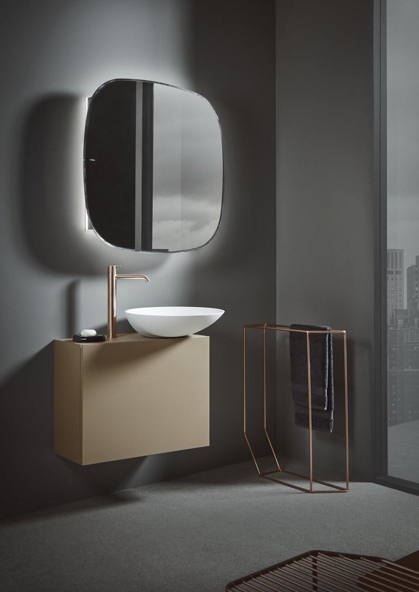 INBANI Тумба под умывальник из дерева подвесная одинарная Forma sun-id-1382233 - Вид №1