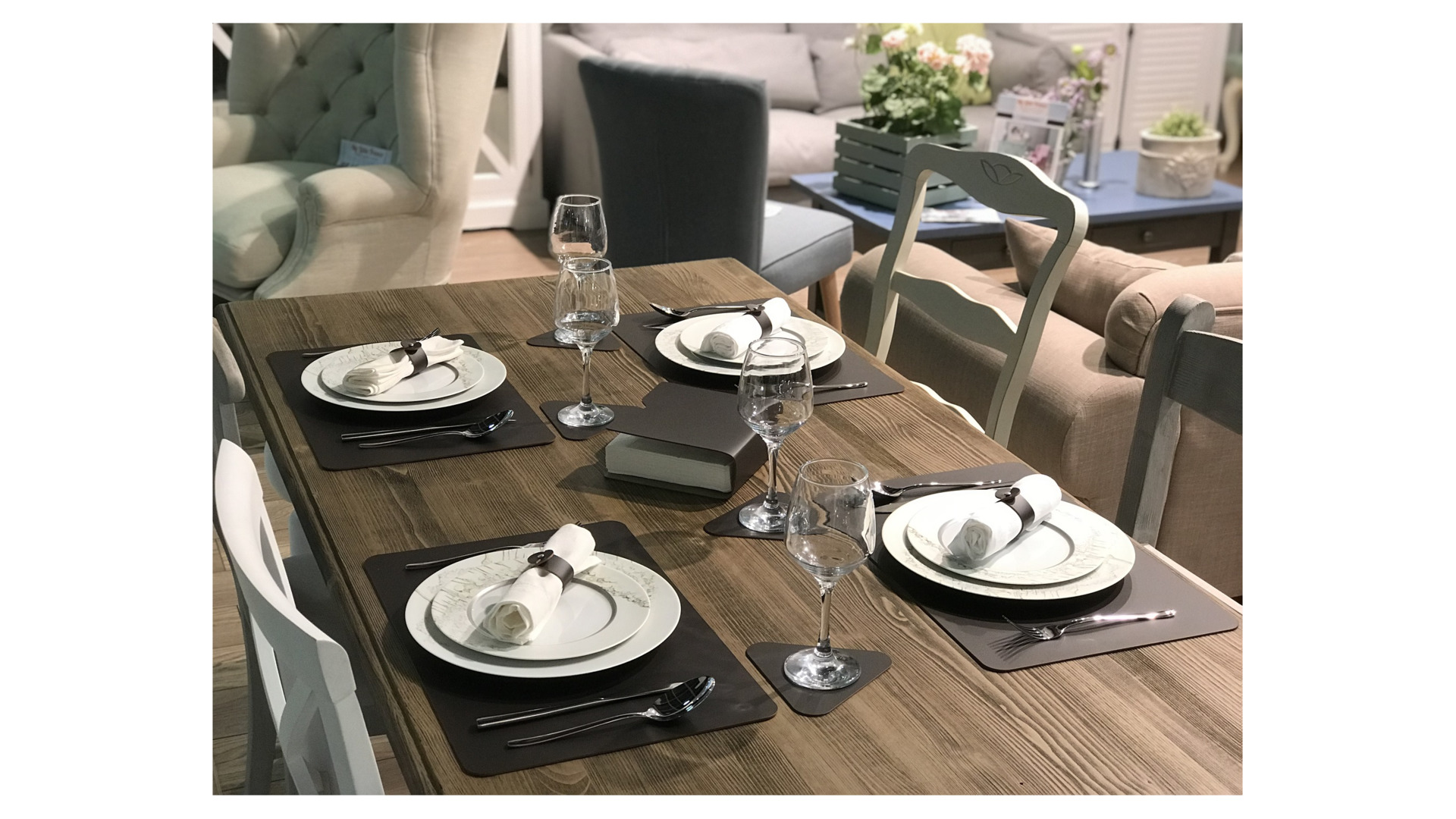 10638148 ADJ Салфетница 17см (шоколад) Кожа искусственная  - Вид №2