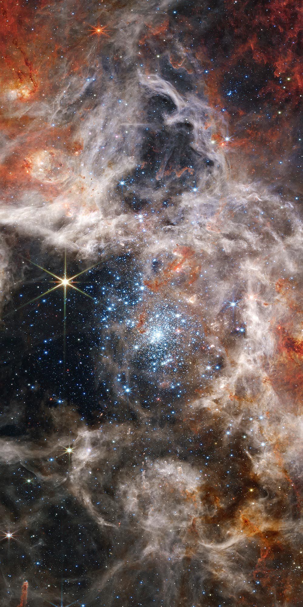 Декоративная панель из алюминия, стекла или ПММА Tecnografica Webb Telescope ARCH-00135718 - Вид №1