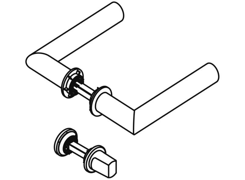162PBMX02230 Свободно занятое множество HEWI System 162 | Polyamid  - Вид №2