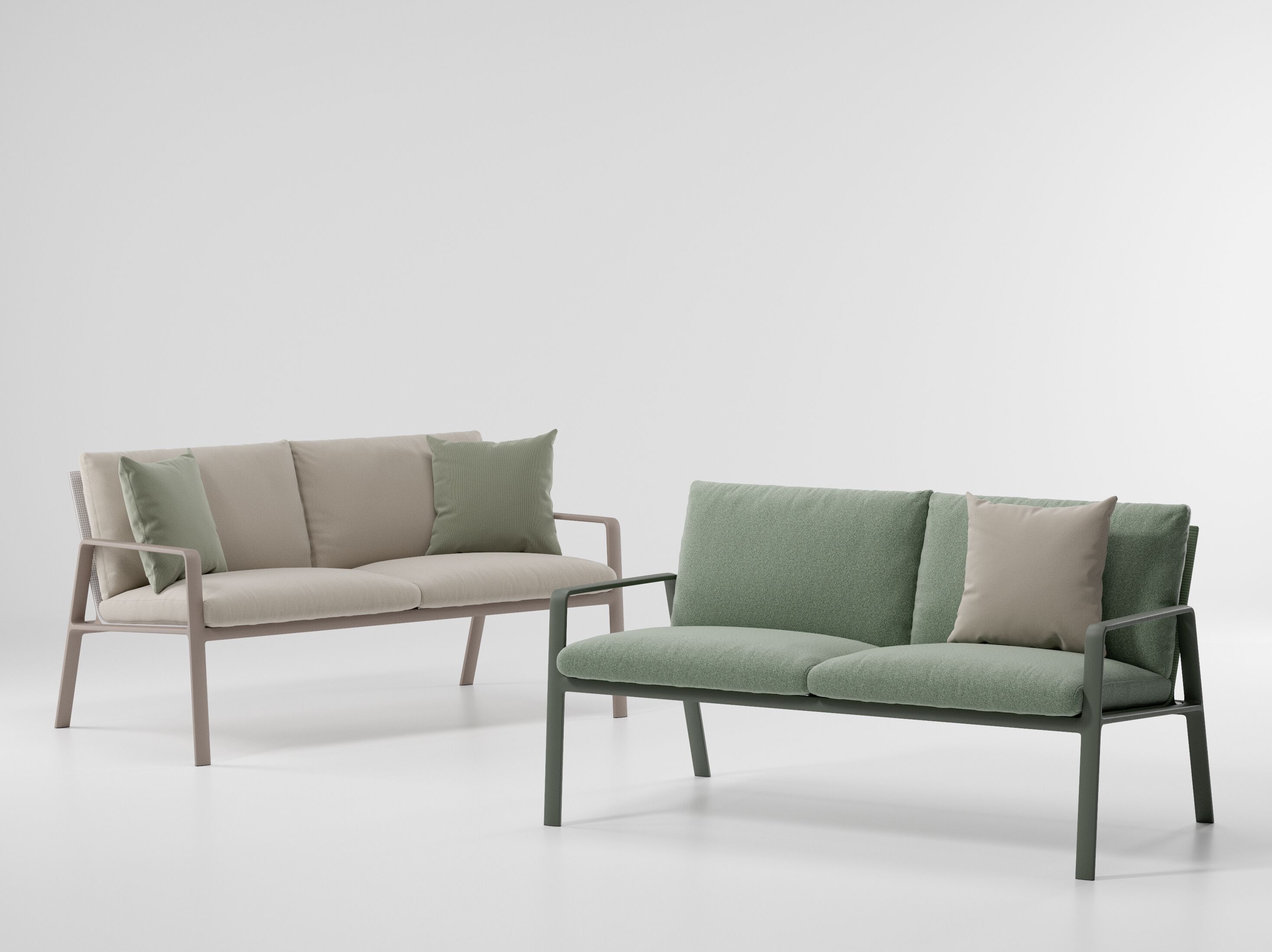 2-местный садовый диван Kettal Park Life ARCH-00132238