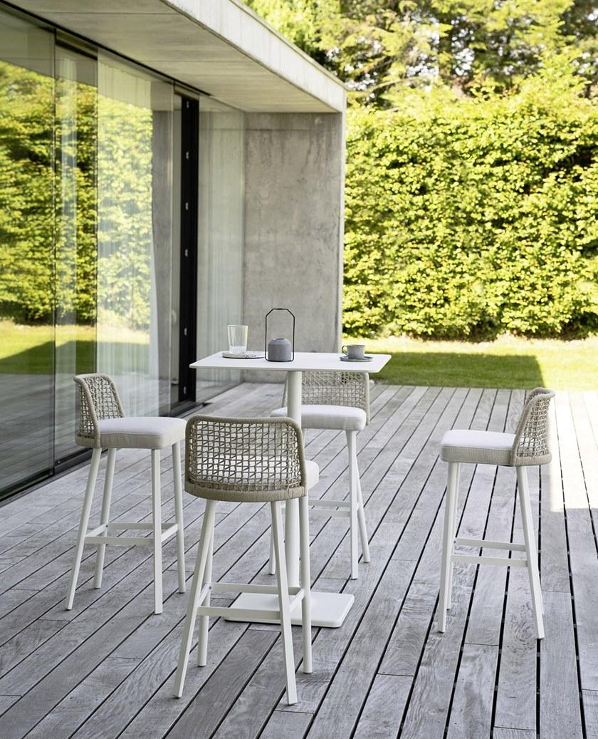 Varaschin Высокий садовый табурет с подставкой для ног Emma 236sg - Вид №2