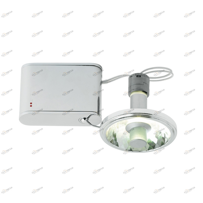 Светильник настенно-потолочный серебристый Fabbian D70G0915 FABBIAN  00-3882508 Серебро 