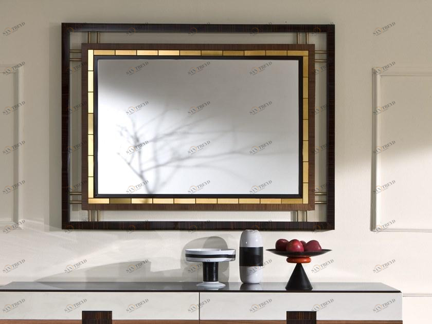 Rozzoni Зеркало настенное прямоугольное в раме Ambra sun-id-1449360