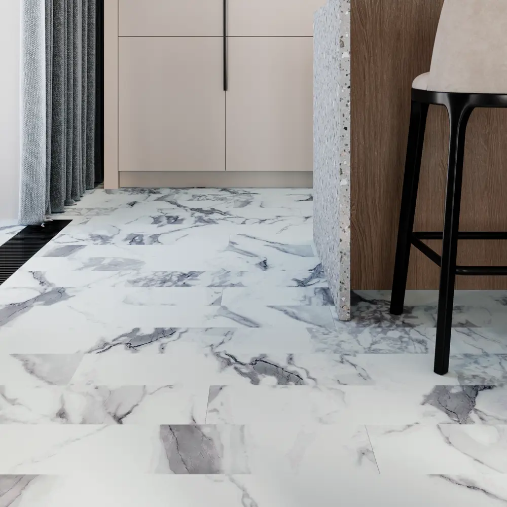 Ламинат Ultrastep Мрамор Аоста 33 класс толщина 8 мм 2.22 м² KRONOSTEP STLM-2190432