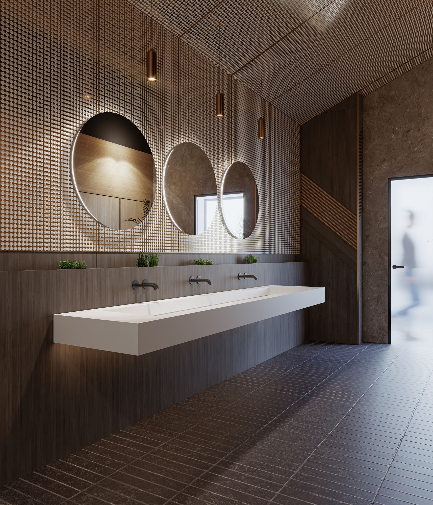 Прямоугольная подвесная раковина в Scene® Hidrobox TITAN ARCH-00131050 - Вид №1