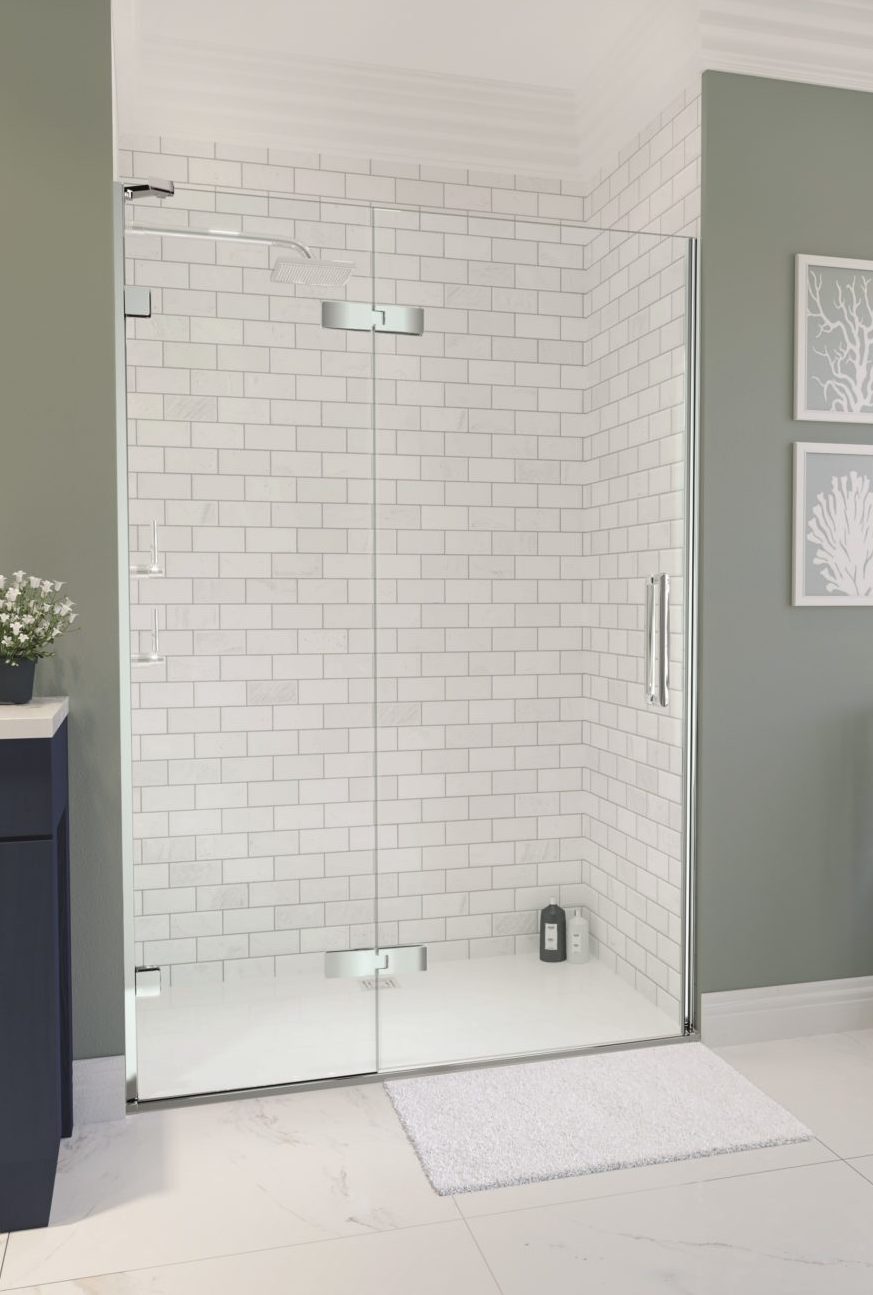 Дверь в нишу GHA1075H L или R Merlyn Arysto Хромированный 