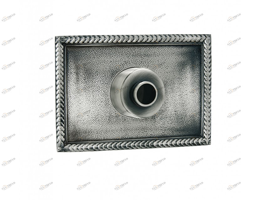 046294.000.62 Комплект отделки для 4-х сторон настенного переключателя Сатин никель Mestre 