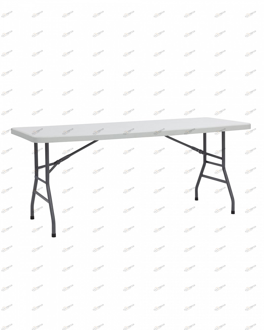 Стол обеденный складной пластиковый белый 180х75 см "Кейт" STOOL GROUP  00-3958663 Белый 