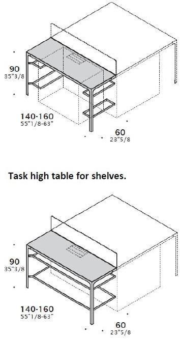 ESTEL GROUP Офисный остров для кофе-брейка Isole h90-h105 sun-id-1481093 - Вид №5