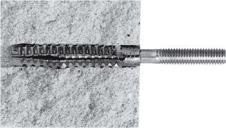 6103860 Крепление для труб  BIS Металлический распорный дюбель монтаж в газобетоне, гипсе WALRAVEN  - Вид №2