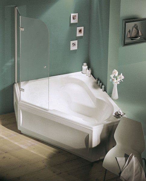 E6221-00 Душ-ванна 145 x 145 см, правая сторона JACOB DELAFON BAIN-DOUCHE - Вид №1