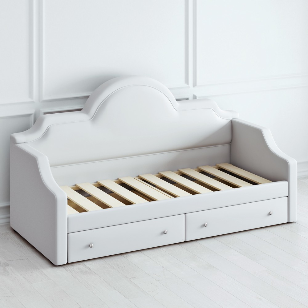 Диван-кровать детский с 2 выдвижными ящиками 90х190 см бирюзовый DayBed KREIND DAYBED 00-3879969 Голубой Santreyd  - Вид №2