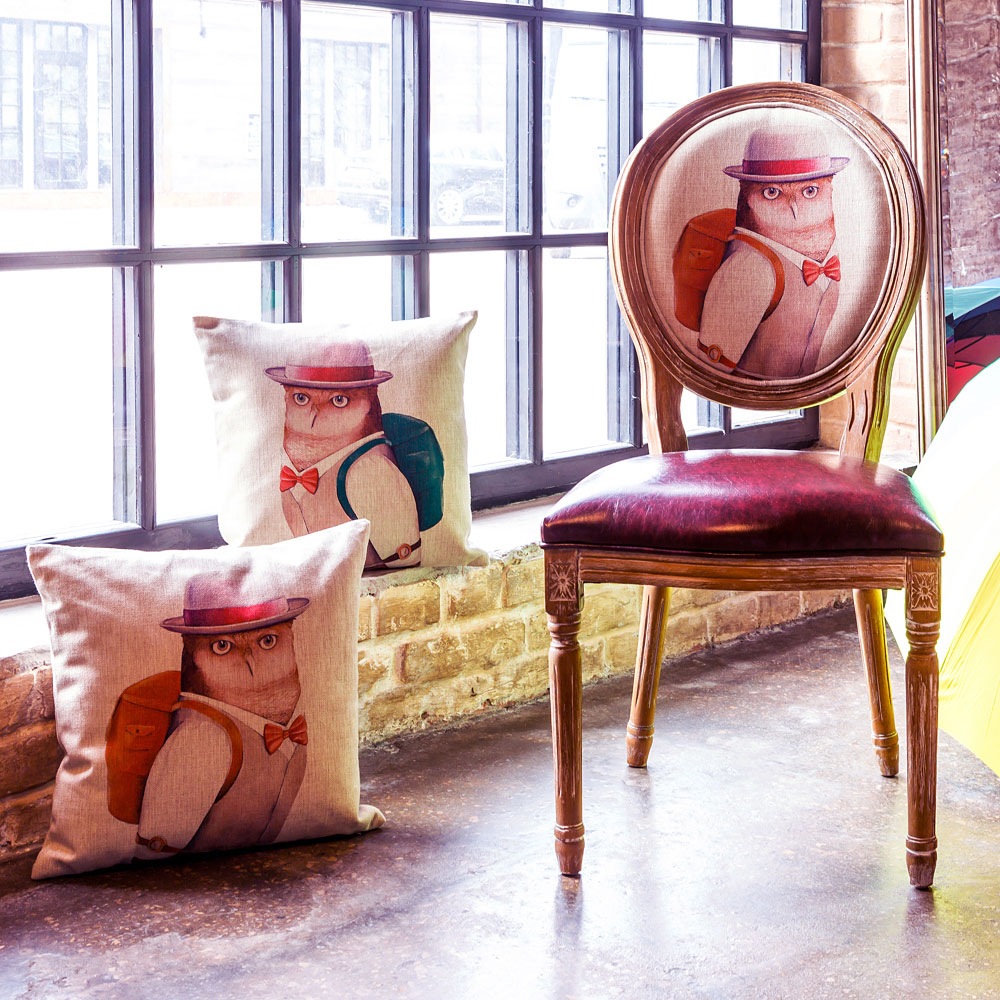 2719006 Декоративная подушка «Мистер Букля» (версия 2) Object Desire  - Вид №1