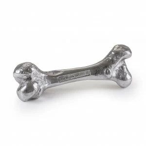 Статуэтка алюминиевая серебристая Wundekammer Bone SELETTI  00-3883241 Серебро