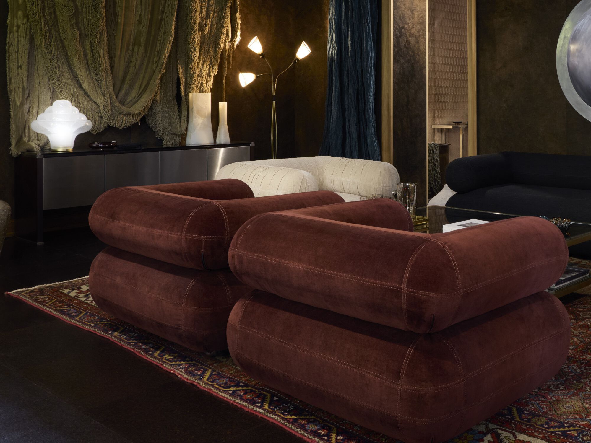 Тканевое кресло с подлокотниками The House of Lyria DIOMIRA ARCH-00124004 - Вид №4