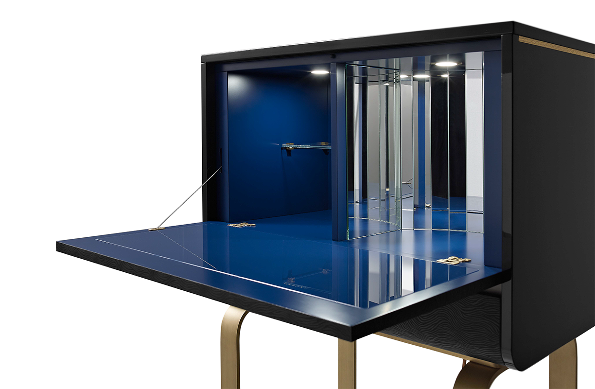 Барный шкаф  AR ARREDAMENTI EVANTRA MOBILE BAR  - Вид №3