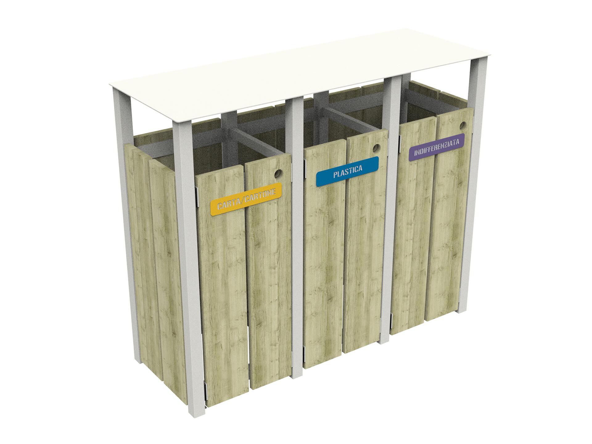 2-слойная корзина для мусора Lazzari MONTANA ARCH-00148501 - Вид №11