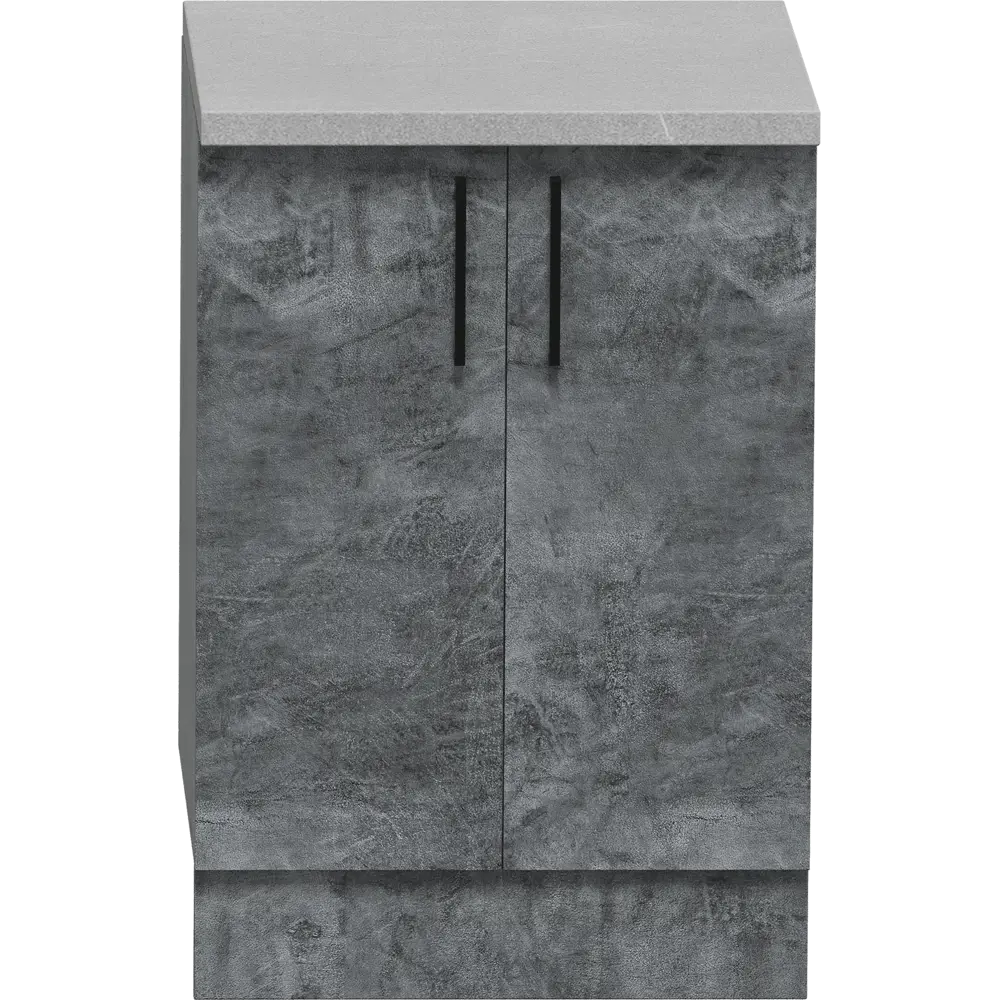 Кухонный шкаф напольный Парма 60x85.2x60 см ЛДСП цвет камень темный Santreyd STLM-2094150 - Вид №2