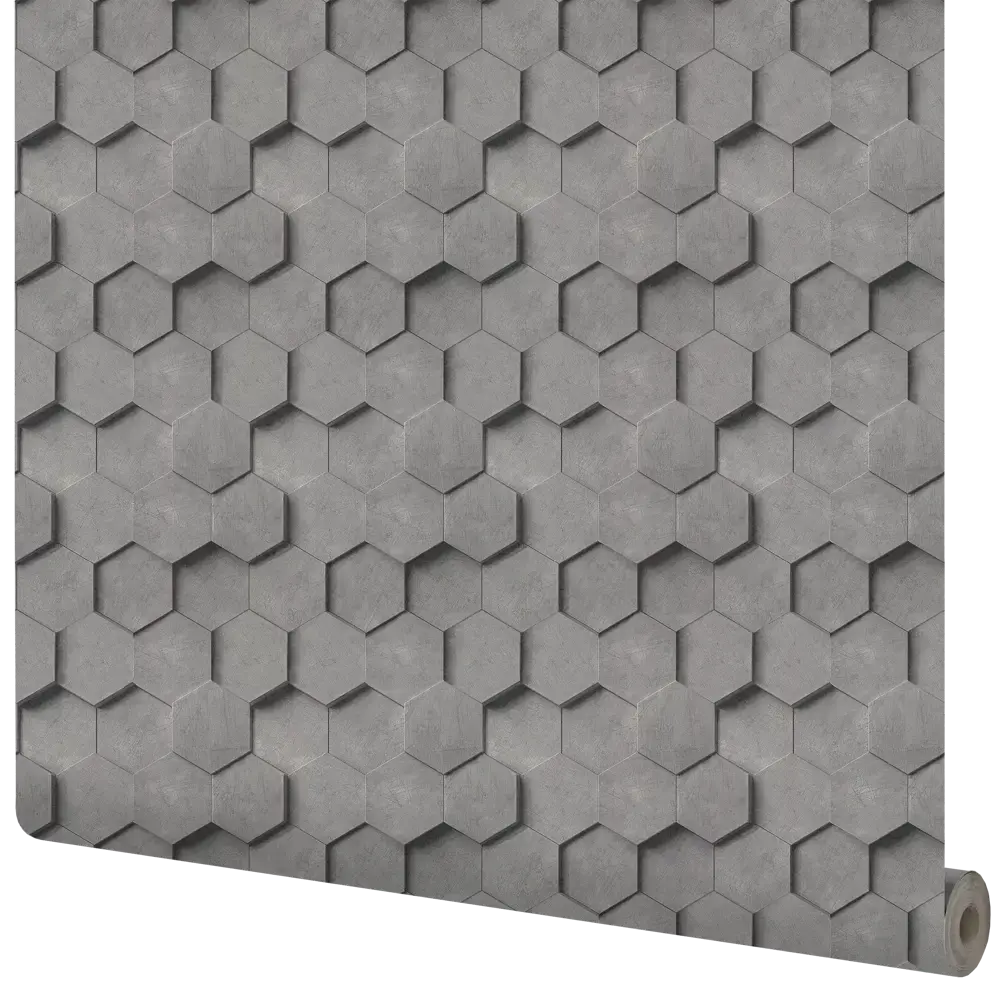 Обои флизелиновые KREAFORTA Art темно-серые 1.06 м 77018-44 STLM-2165839