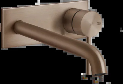 Смеситель для умывальника 54090 708 Gessi Gessi316 МЕДНЫЙ МАТОВЫЙ PVD