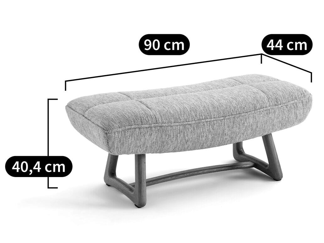 Тканевая мягкая подставка для ног AMPM Lafar ARCH-00151468 - Вид №9