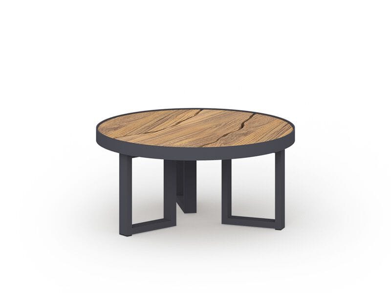 Круглый стол из тикового дерева MAMAGREEN Munia ARCH-00018696 - Вид №2