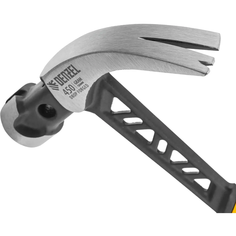 Молоток-гвоздодер Denzel с магнитным держателем 450 г 89409532 STLM-1564956 - Вид №3