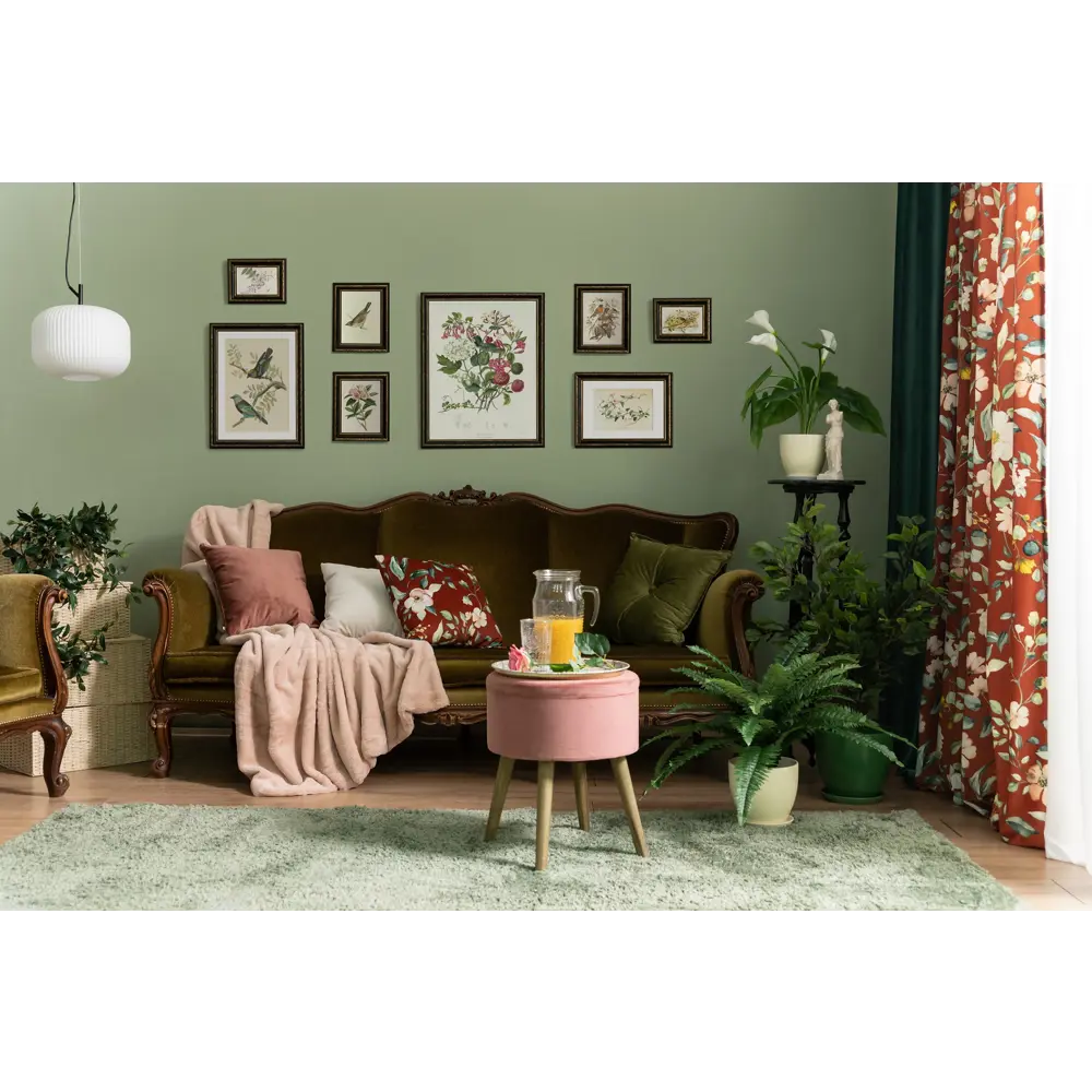 Обои флизелиновые Rasch Vitrage зелёные 1.06 м RA960716 STLM-2091003 - Вид №4