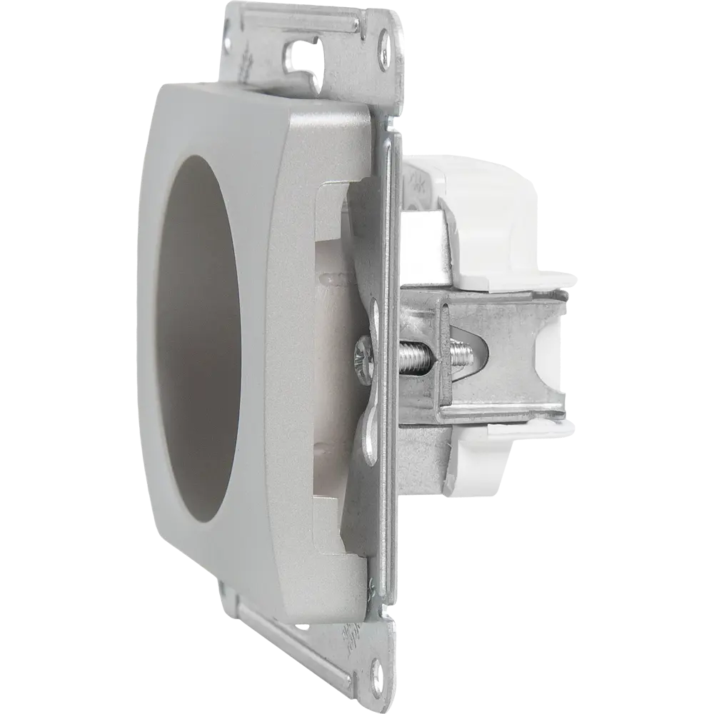 Schneider Electric Glossa — розетка скрытого монтажа в платиновом исполнении 84693601 STLM-0053745 - Вид №4