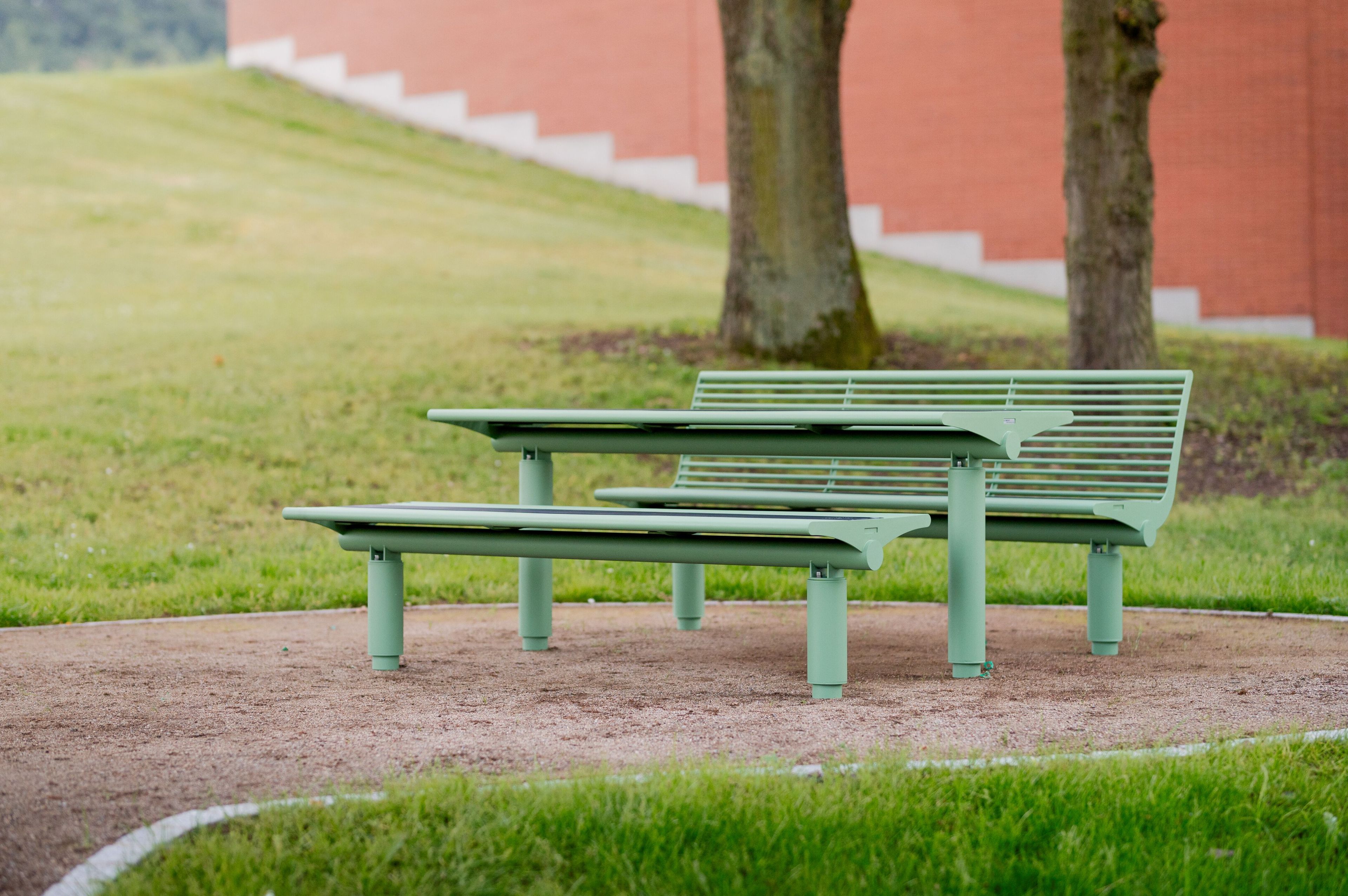 Стол для общественных мест из нержавеющей стали BENKERT BANKE Siardo ARCH-00077000