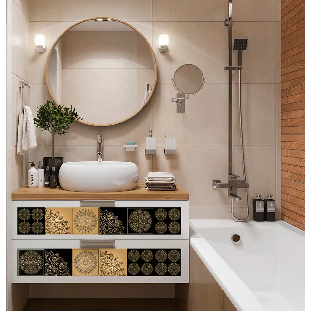 Deco-стикеры Голд 15x15 см 85381090 STLM-2111317 Santreyd  - Вид №2