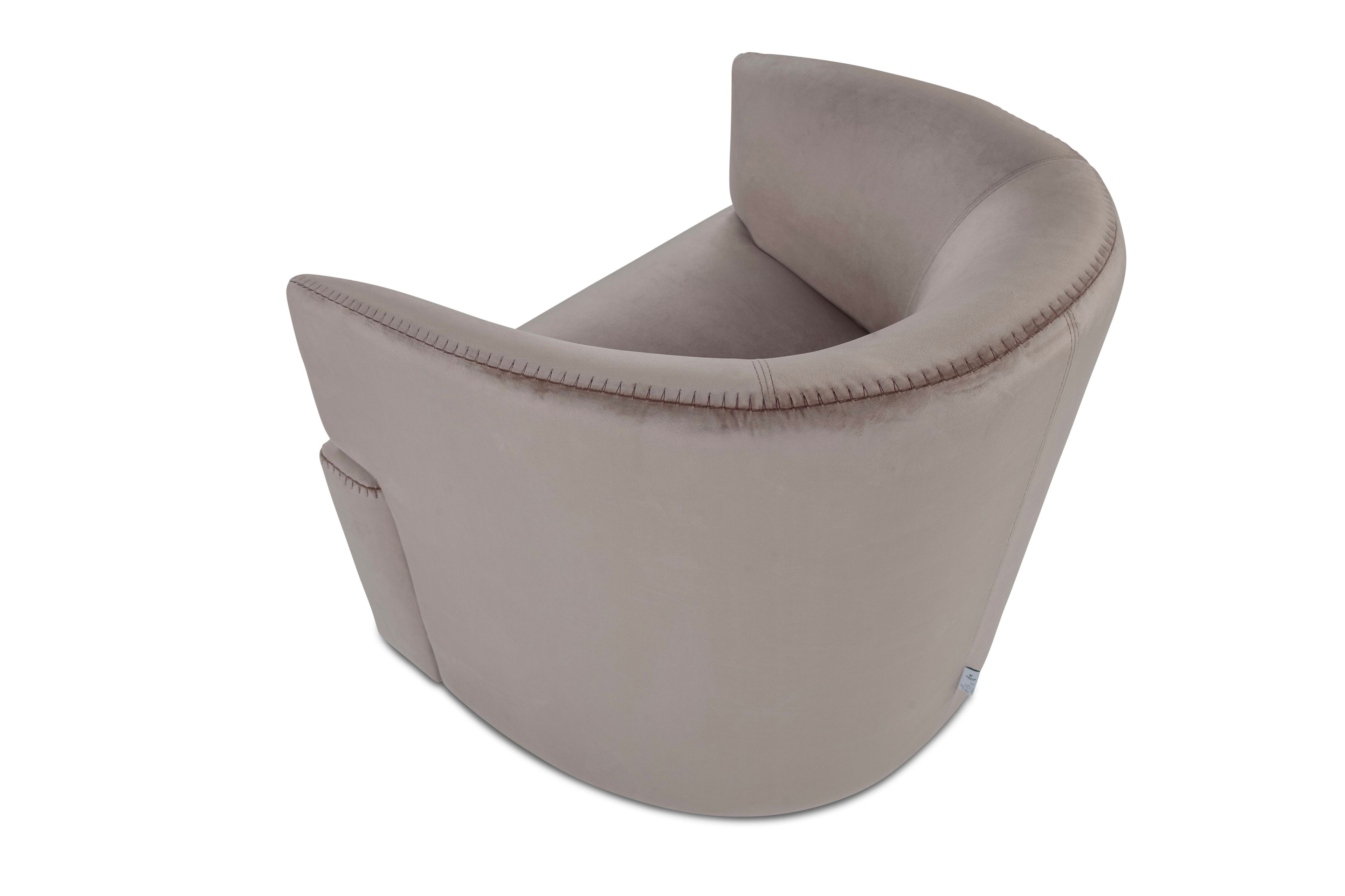 Тканевое вращающееся кресло Calia Italia премиум ARCH-00138725 - Вид №2