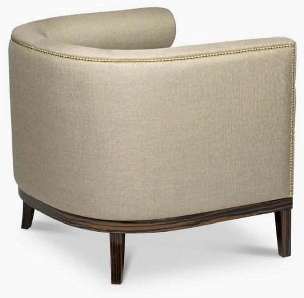 BRABBU Клубное кресло из ткани с подлокотниками Maa sun-id-1413008 - Вид №3