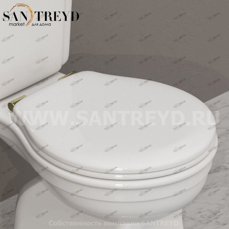 PA140 Крышка сиденье для унитаза Ceramica Globo PAESTUM