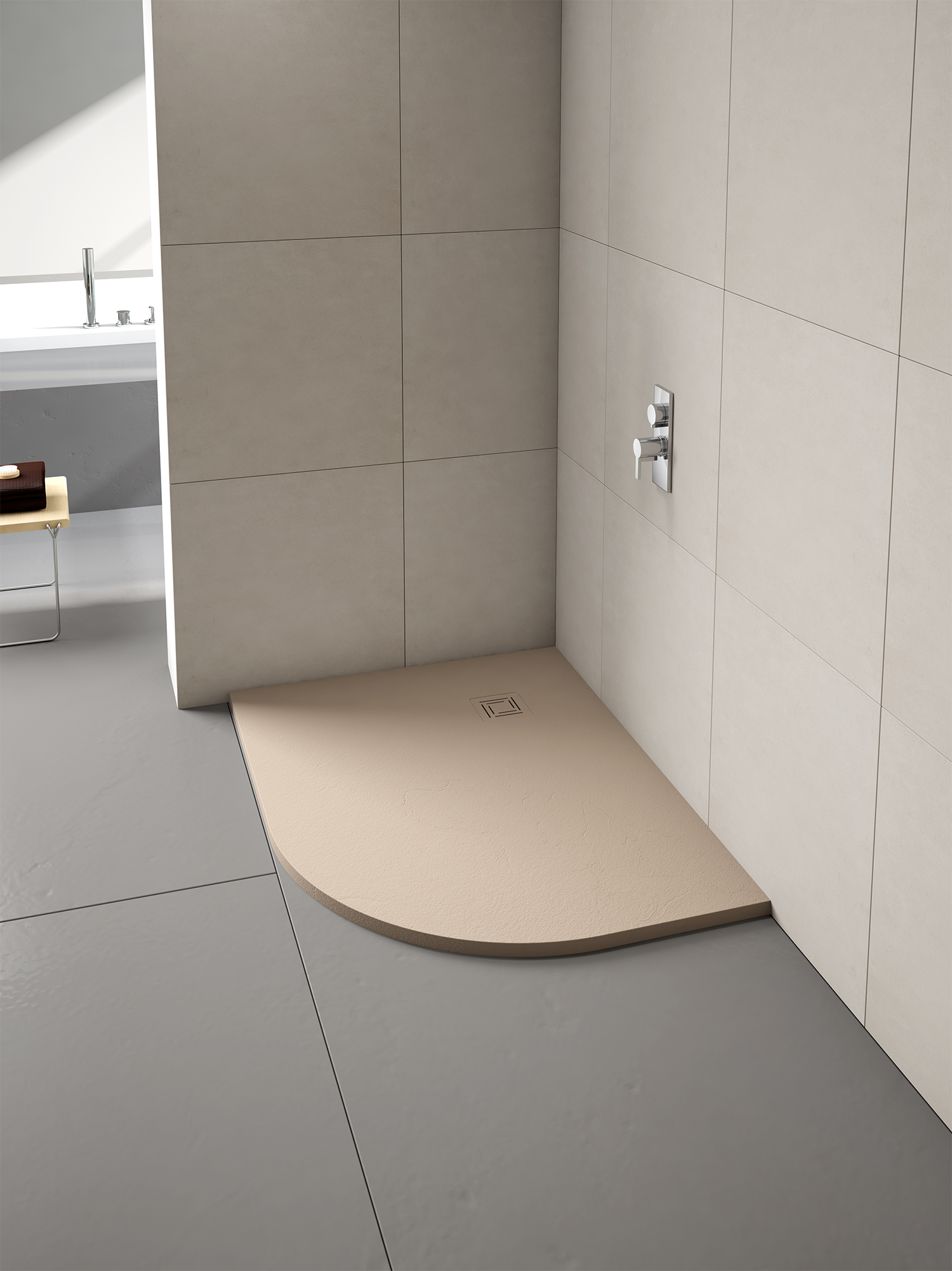 Душевой поддон T108HB L или R Merlyn Truestone - Вид №2