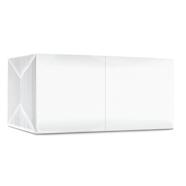 N301 Veiro Салфетки столовые и сервировочные Veiro Premium N301 24x24 1-слойные 15 пачек по 200 листов белый 