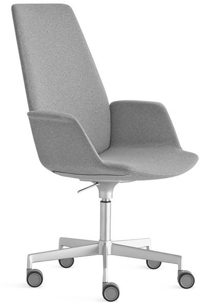 Lapalma Офисное кресло для руководителя из экокожи с 4-мя спицами Uno sun-id-1503273 - Вид №1