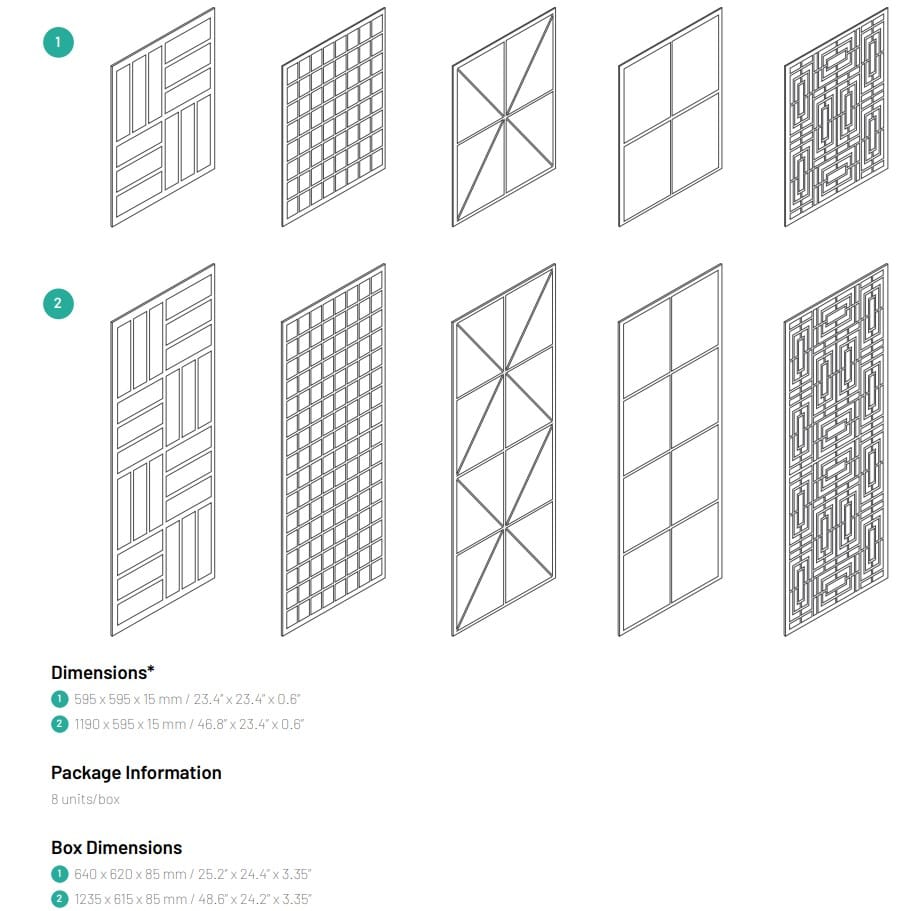ПЭТ акустическая панель Vicoustic VMT Line ARCH-00062318 - Вид №12