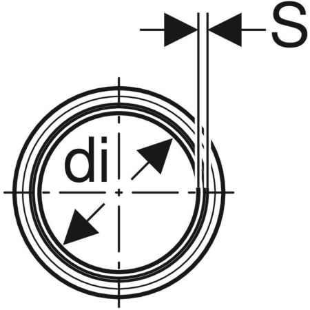 393.601.14.1 Труба Geberit Silent-Pro с раструбной муфтой Geberit  - Вид №3