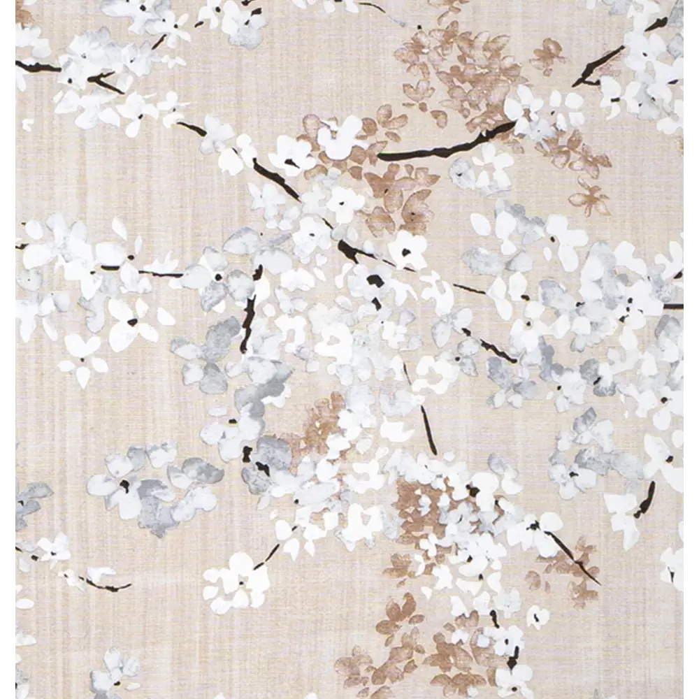 Скатерть Сакура 392-2 квадратная 137x160 см цвет бежевый Santreyd OXFORD STLM-2155565 - Вид №1