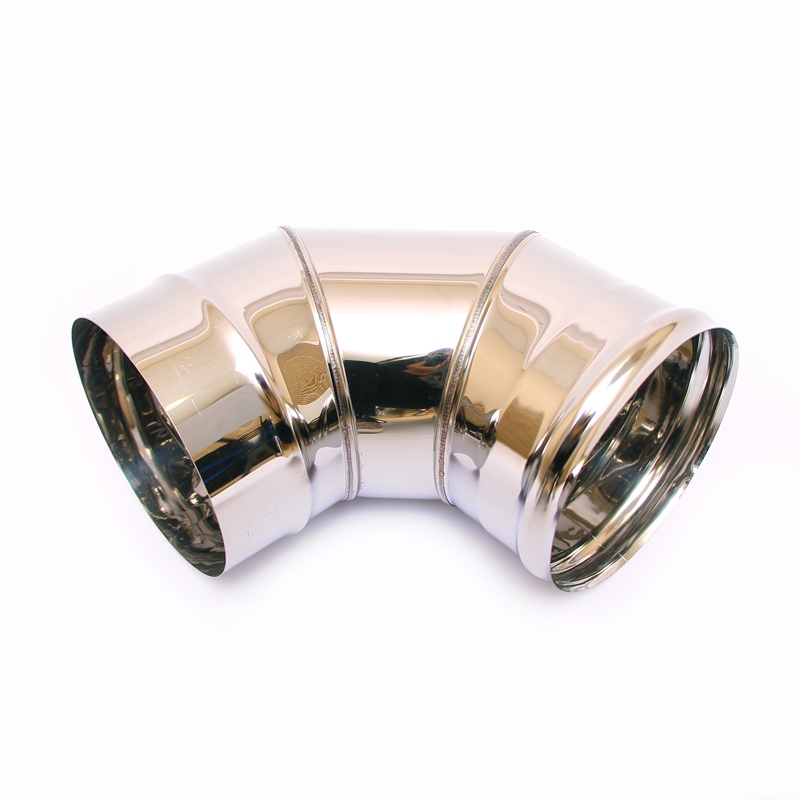 Колено угол 90" Ferrum Ф180 (430/0,5мм) FM081801F