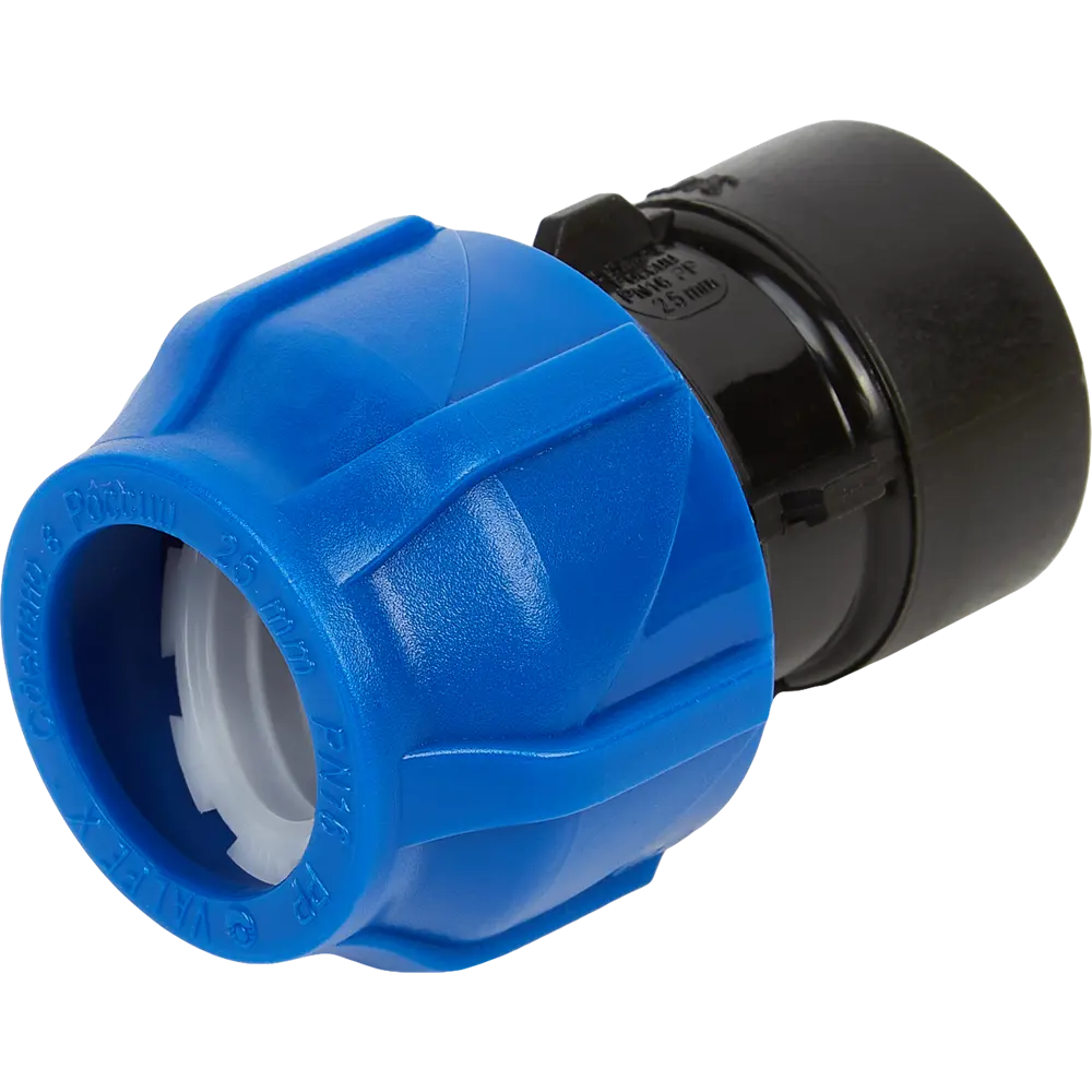 Муфта комбинированная ПНД Valfex 3/4"x25 мм ВР 121001225034 STLM-2137905