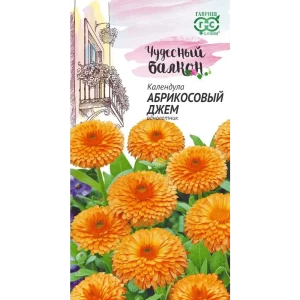 Семена цветов Гавриш Чудесный балкон календула Абрикосовый джем 89447516 STLM-2008236