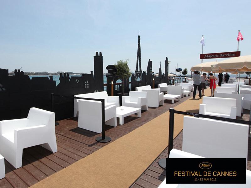 VONDOM Садовый шезлонг из смолы Jut sun-id-1473098 - Вид №10