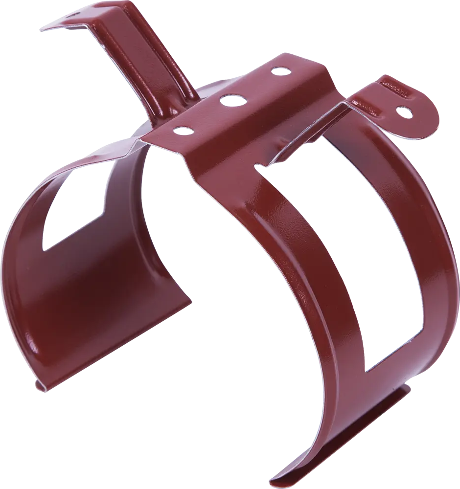 10009711 Хомут для водосточной трубы цвет красный STLM-1019489