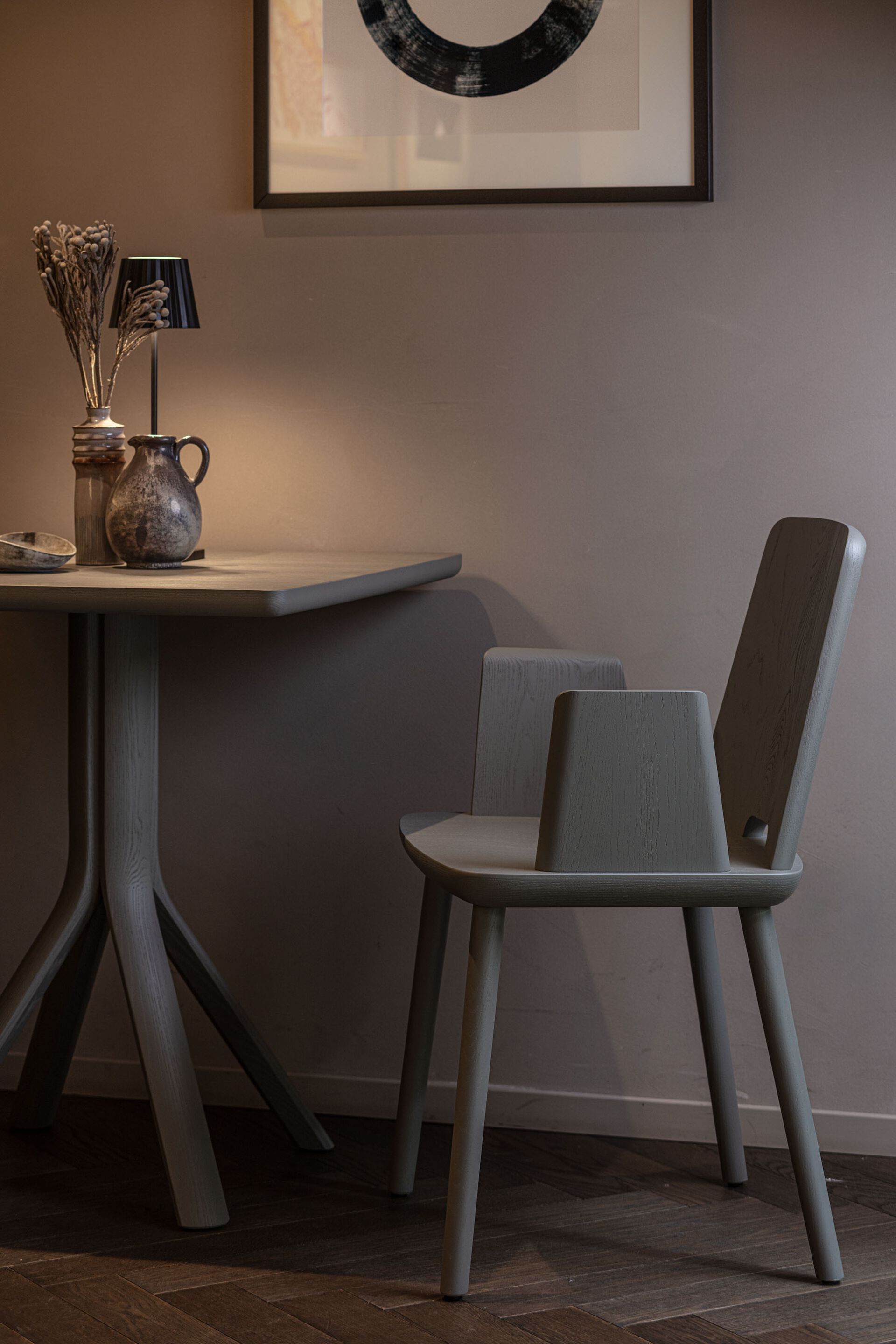 Стул из ясеня с мягким сиденьем SIPA планшет ARCH-00136425 - Вид №9