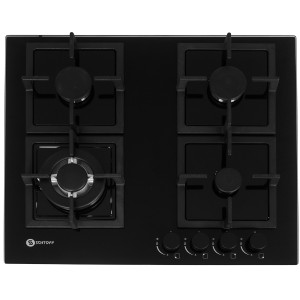9295451 Газовая варочная поверхность SCHTOFF H 6001 C02 IS BLACK