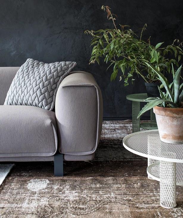 Moroso Круглый журнальный столик из стали с порошковым покрытием sun-id-1458793 - Вид №1