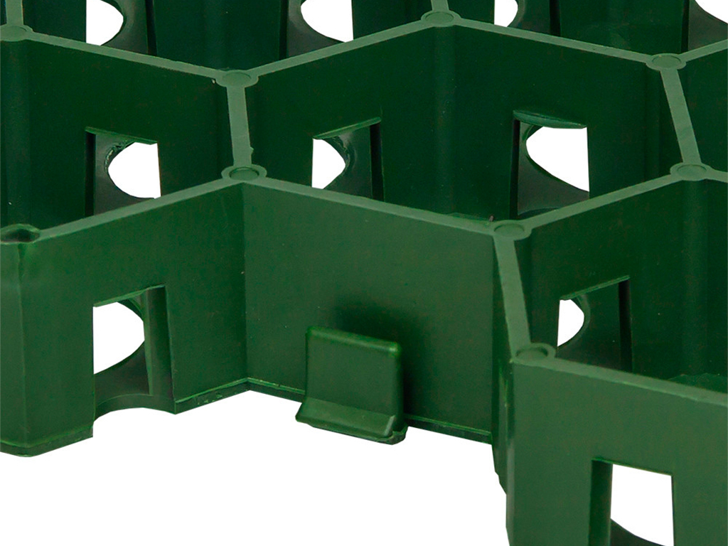 Газонная решетка зеленая 544*336*32мм ГеоПластБорд GPBST-101 - Вид №1